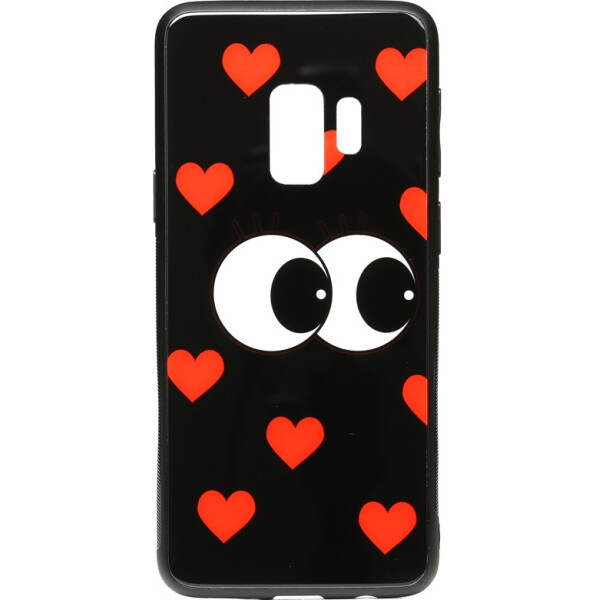 

Чехол-накладка TOTO Cartoon Print Glass Case Samsung Galaxy S9 Just Eatit (bz_F_93099)