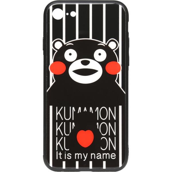 

Чехол-накладка TOTO Cartoon Print Glass Case Apple iPhone 7/8 Kumamon (bz_F_93110)