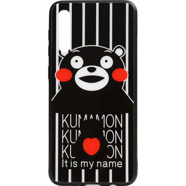 

Чехол-накладка TOTO Cartoon Print Glass Case Samsung Galaxy A70 Kumamon (bz_F_93131)