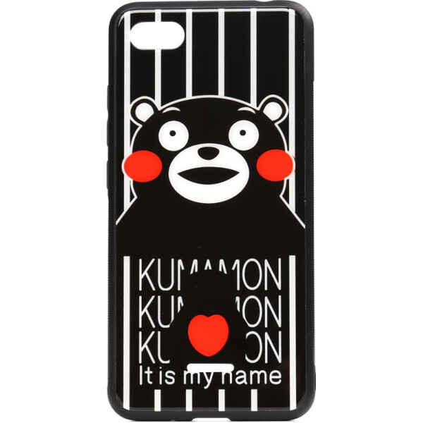 

Чехол-накладка TOTO Cartoon Print Glass Case Xiaomi Redmi 6A Kumamon (bz_F_93138)