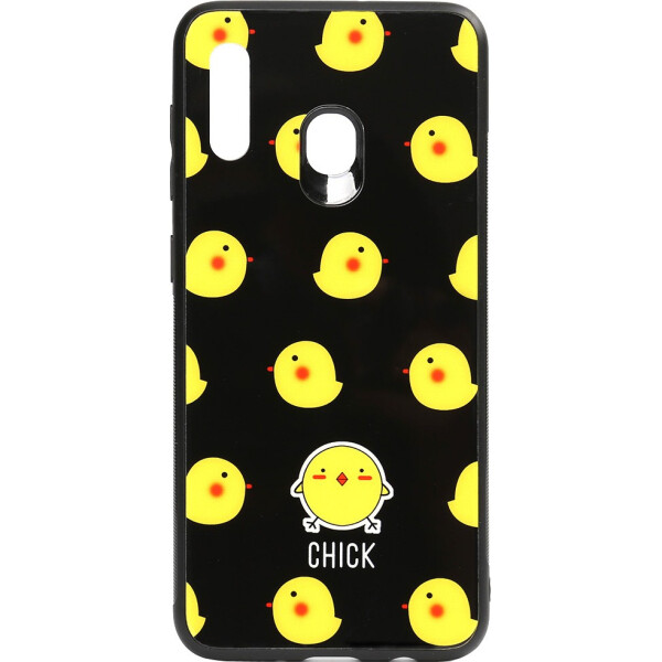 

Чехол-накладка TOTO Cartoon Print Glass Case Samsung Galaxy A20/A30 Chick (bz_F_93163)