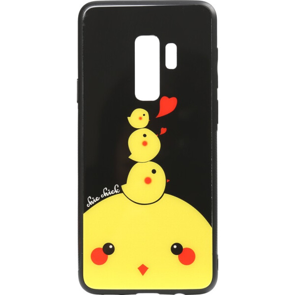 

Чехол-накладка TOTO Cartoon Print Glass Case Samsung Galaxy S9+ Chicken Chick (bz_F_93170)