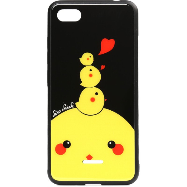 

Чехол-накладка TOTO Cartoon Print Glass Case Xiaomi Redmi 6A Chicken Chick (bz_F_93173)