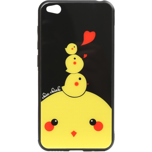 

Чехол-накладка TOTO Cartoon Print Glass Case Xiaomi Redmi Go Chicken Chick (bz_F_93178)