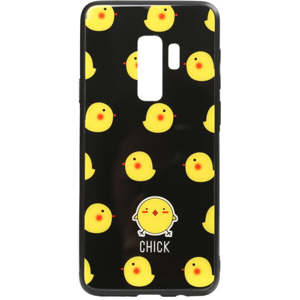 

Чехол-накладка TOTO Cartoon Print Glass Case Samsung Galaxy S9+ Chick (bz_F_93180)