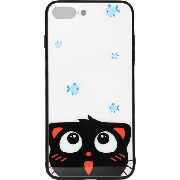 

Чехол-накладка TOTO Cartoon Print Glass Case Apple iPhone 7 Plus/8 Plus