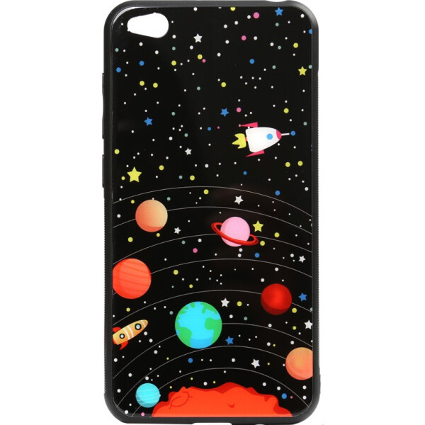 

Чехол-накладка TOTO Cartoon Print Glass Case Xiaomi Redmi Go Planets (bz_F_93343)