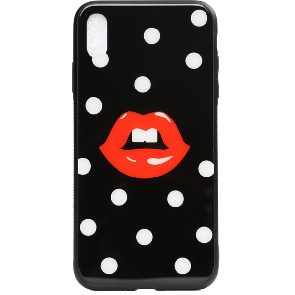 

Чехол-накладка TOTO Cartoon Print Glass Case Apple iPhone X/Xs Red Lips (bz_F_93387)
