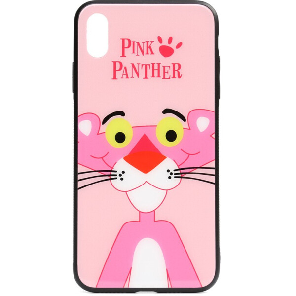 

Чехол-накладка TOTO Cartoon Print Glass Case Apple iPhone Xs Max Pink Panther (bz_F_93444)
