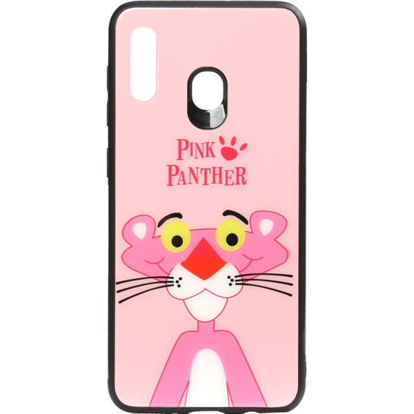 

Чехол-накладка TOTO Cartoon Print Glass Case Huawei Y7 2019 Pink Panther (bz_F_93453)