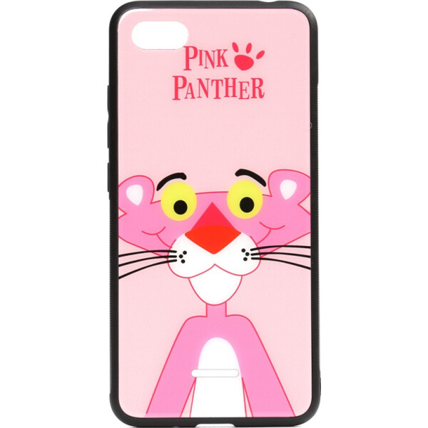 

Чехол-накладка TOTO Cartoon Print Glass Case Xiaomi Redmi 6A Pink Panther (bz_F_93468)