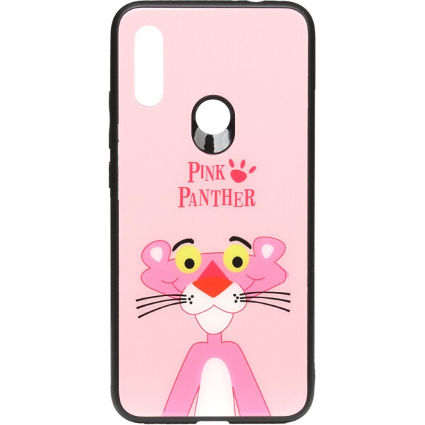 

Чехол-накладка TOTO Cartoon Print Glass Case Xiaomi Redmi 7 Pink Panther (bz_F_93469)
