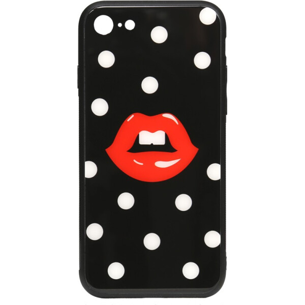 

Чехол-накладка TOTO Cartoon Print Glass Case Apple iPhone 7/8 Red Lips (bz_F_93546)