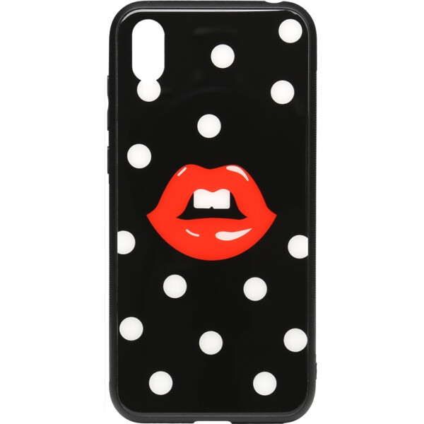 

Чехол-накладка TOTO Cartoon Print Glass Case Huawei Y5 2019 Red Lips (bz_F_93559)