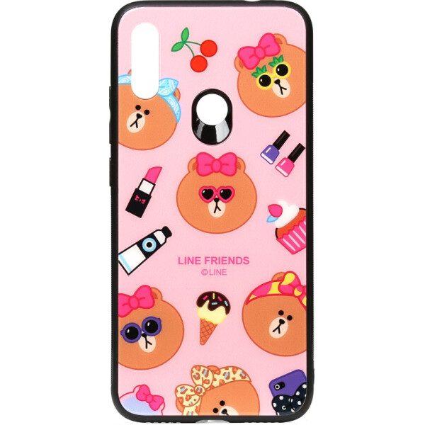 

Чехол-накладка TOTO Cartoon Print Glass Case Xiaomi Redmi 7 Line friends Linc (bz_F_93583)