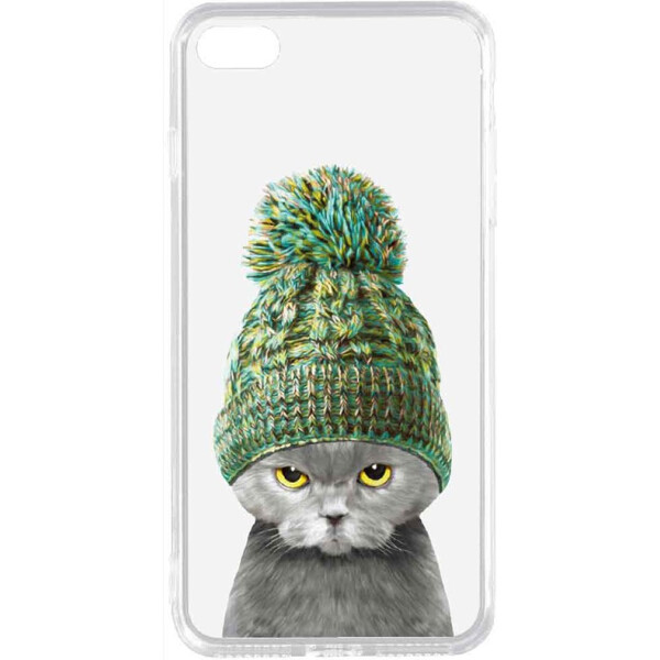 

Чехол-накладка TOTO Acrylic+TPU Print Case Apple iPhone 7/8 #7 Cat In Hat Transparent (bz_F_94594)