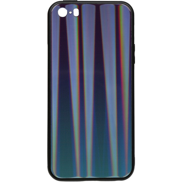 

Чехол-накладка TOTO Aurora Print Glass Case Apple iPhone 5/5s/SE Blue (bz_F_95767)
