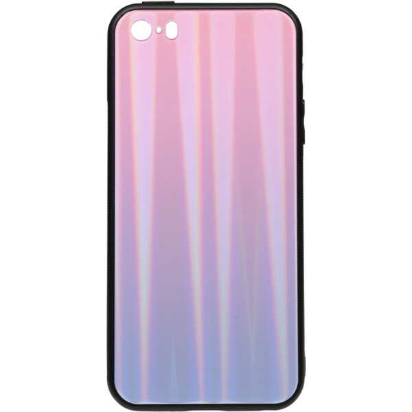 

Чехол-накладка TOTO Aurora Print Glass Case Apple iPhone 5/5s/SE Lilac (bz_F_95791)
