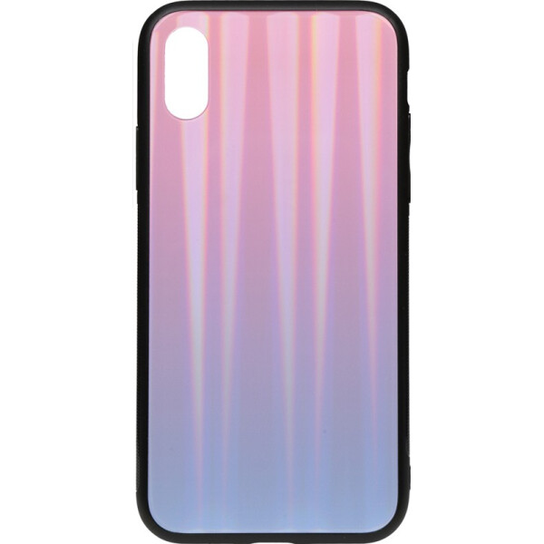 

Чехол-накладка TOTO Aurora Print Glass Case Apple iPhone X/Xs Lilac (bz_F_95792)