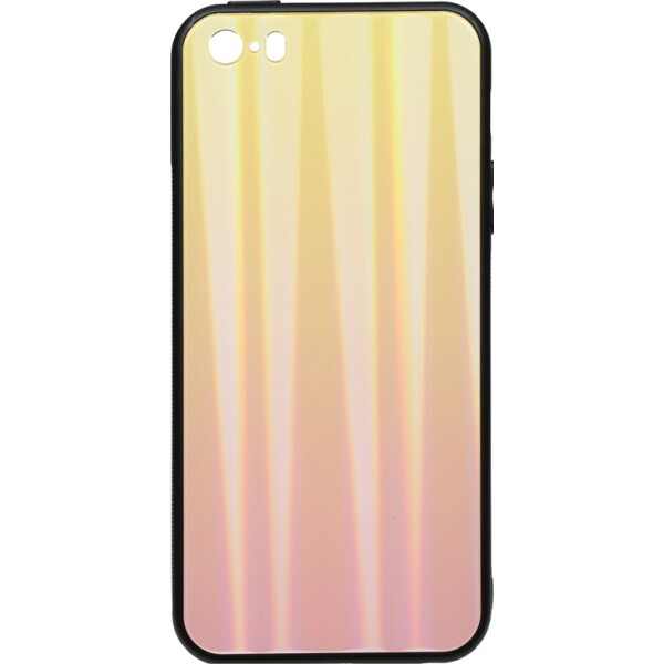 

Чехол-накладка TOTO Aurora Print Glass Case Apple iPhone 5/5s/SE Pink (bz_F_95842)