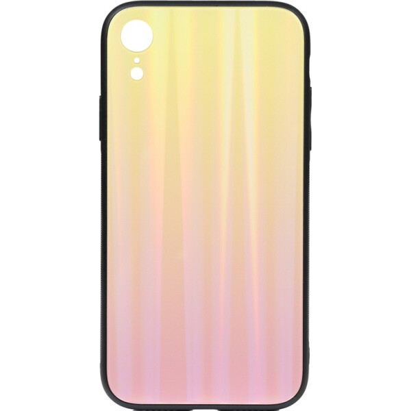 

Чехол-накладка TOTO Aurora Print Glass Case Apple iPhone Xr Pink (bz_F_95844)
