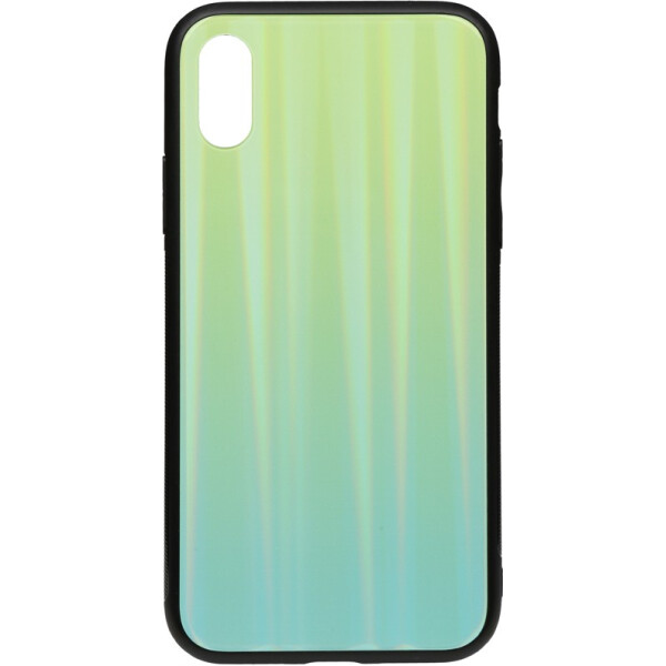 

Чехол-накладка TOTO Aurora Print Glass Case Apple iPhone Xs Max Green (bz_F_95887)