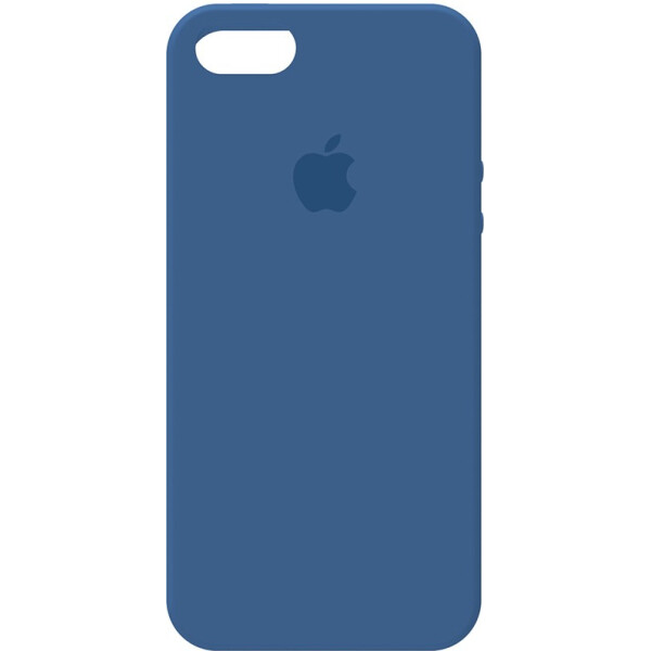 

Чехол-накладка Apple Silicone Case Apple iPhone 5/5s/SE Vivid Blue (bz_F_97223)