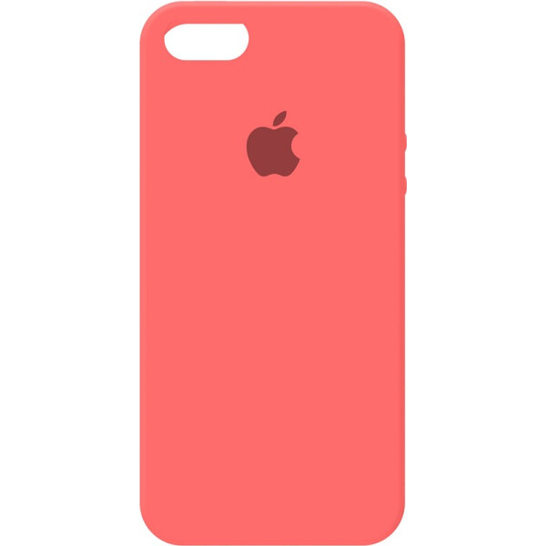 

Чехол-накладка Apple Silicone Case Apple iPhone 5/5s/SE Light Red (bz_F_97236)