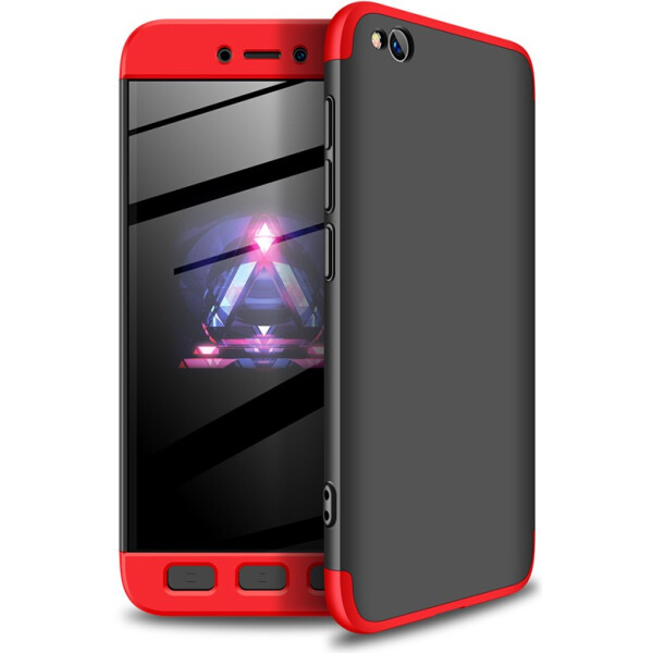 

Чехол-накладка GKK 3 in 1 Hard PC Case Xiaomi Redmi Go Red/Black (bz_F_98034)