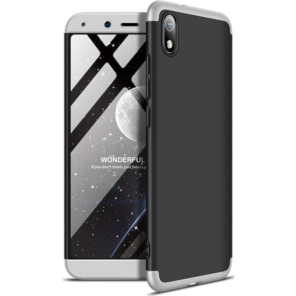 

Чехол-накладка GKK 3 in 1 Hard PC Case Xiaomi Redmi 7A Silver/Black (bz_F_98041)
