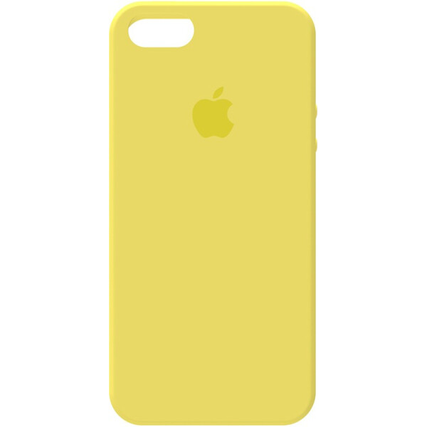 

Чехол-накладка TOTO Silicone Case Apple iPhone 5/5s/SE Lemon Yellow (bz_F_97238)