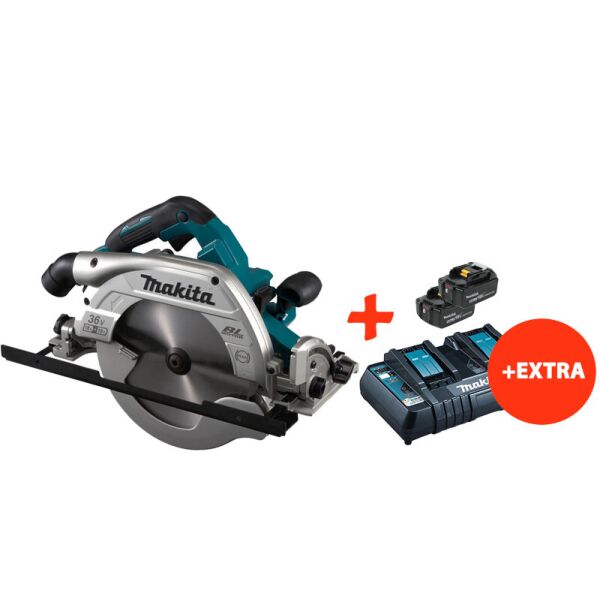 

Аккумуляторная дисковая пила Makita DHS900ZU с AWS+зарядное устройство+2 акк.18V 5 Ah