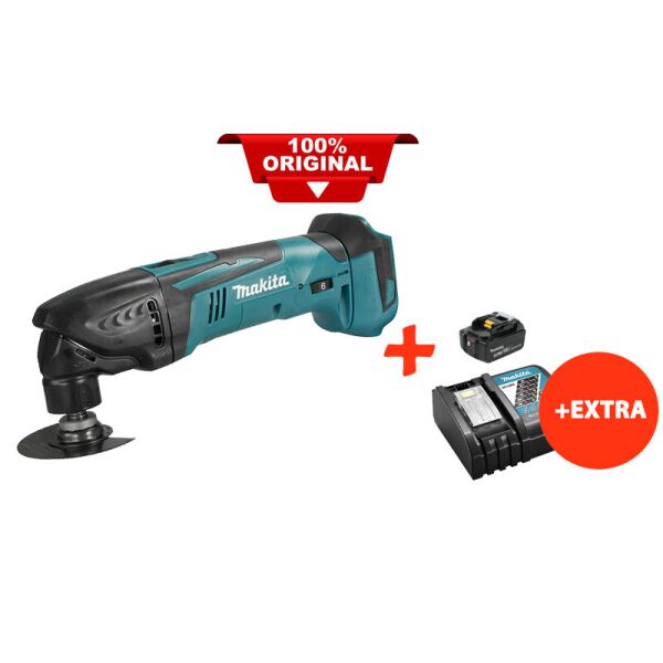 

Аккумуляторный универсальный инструмент Makita DTM51Z+2 акк.18V 5 Ah+быстрозарядное ЗУ (DTM51RT2)