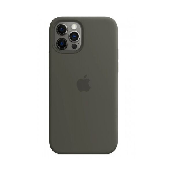 

Чехол Silicone Case для iPhone 12 Pro Max Dark olive (a_1)