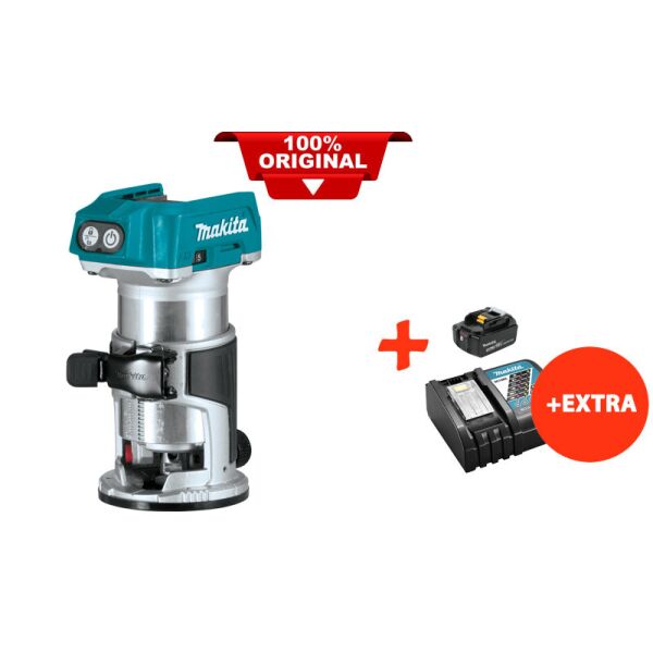 

Аккумуляторный фрезер Makita DRT50ZX2+акк.18V 5 Ah+быстрозарядное ЗУ (DRT50ZX2RT)