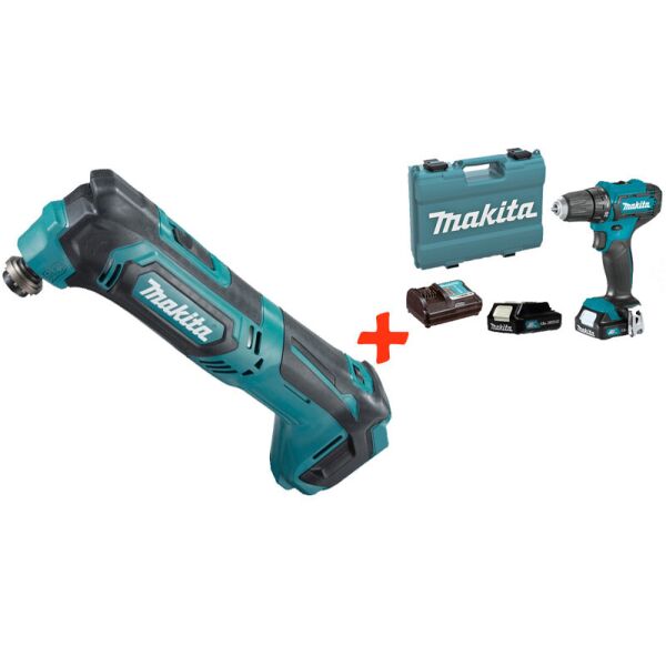 

Аккумуляторный многофункциональный инструмент Makita TM30DZ + акк шуруповерт DF333DWYE + 2 акб 12 V 1.5 Ah + з/у + кейс