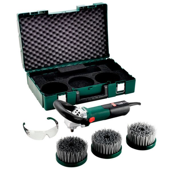 

Полировальная машина Metabo PE 15-25 Set Wood + кейс + 3 щетки + очки (615250500)