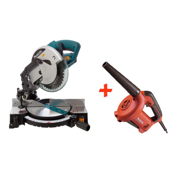 

Торцовочная пила Makita MLS100N + воздуходувка Makita M4000 (MLS100NSET)