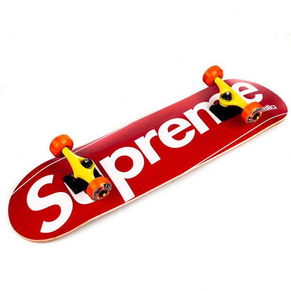

Скейтборд деревянный с рисунком 31" "Fish Skateboard", Red Supreme