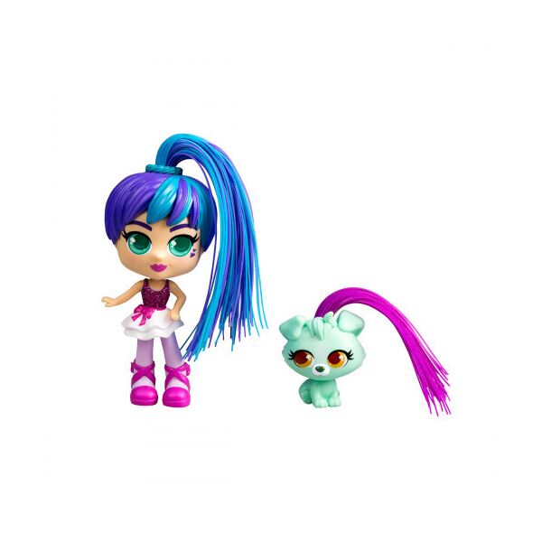 

Игровой набор с куклой и питомцем Curligirls - Балерина Росли и Кода (82098)