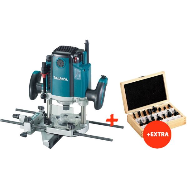 

Фрезер Makita RP2301FCX + набор фрез (15 шт.) (RP2301FCX2)