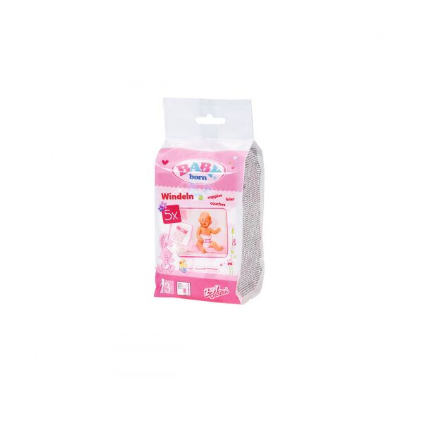 

Подгузники для куклы BABY BORN (в наборе 5 шт)