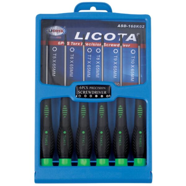 

Набор отверток Torx для точной механики Licota (ASD-168K02)