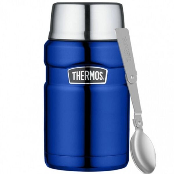 

Термос для еды Thermos Stainless King Food Flask, Metallic Blue, 710 ml. (173055)
