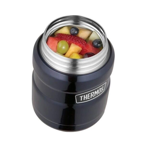 

Термос для еды с ложкой Thermos Stainless King Food Flask, Midnight Blue, 470 ml (173020)
