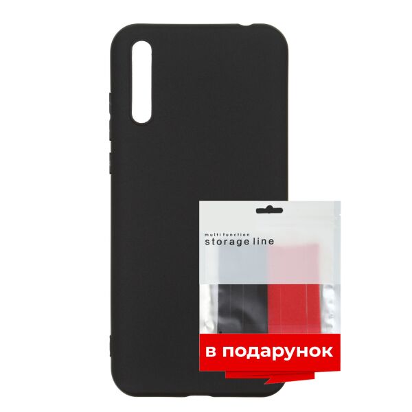

Чехол силиконовый ARS для Huawei P Smart S Black + органайзер в подарок (ARS57083)