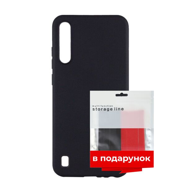 

Чехол силиконовый ARS для ZTE A7 2020 Matte Black without fingerprint + органайзер в подарок (ARS58378)
