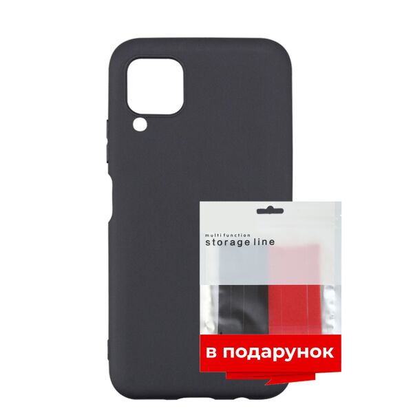 

Чехол силиконовый ARS для Huawei P40 lite Black + органайзер в подарок (ARS56311)