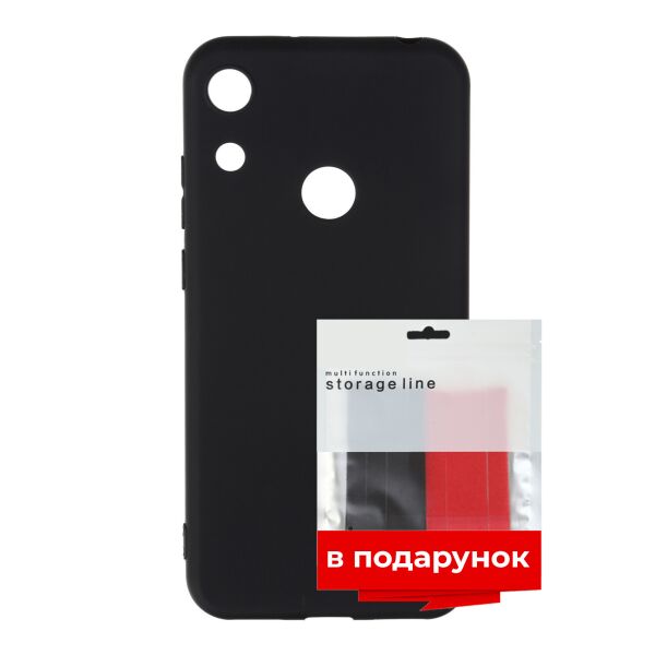 

Чехол силиконовый ARS для Huawei Y6s Black + органайзер в подарок (ARS56140)