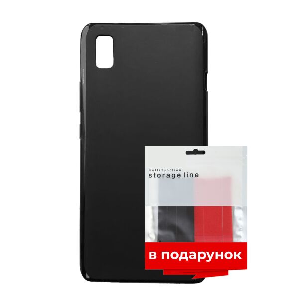 

Чехол силиконовый ARS для ZTE Blade L210 Matte Black + органайзер в подарок (ARS57415)
